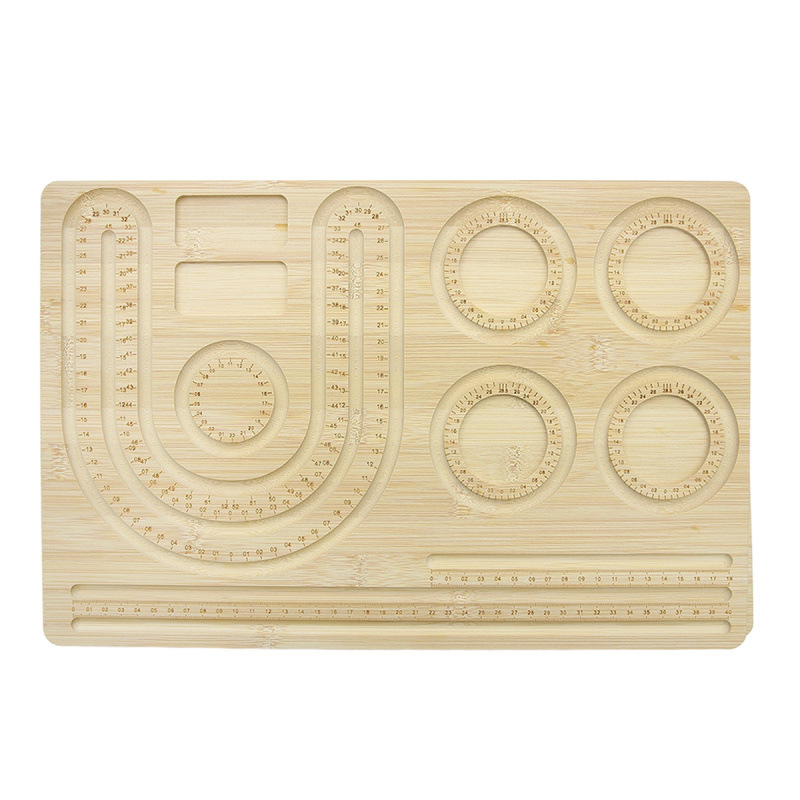 3#나무로 된 심플한 디자인 플레이트| 롱 스타일 43cm*28.5cm*1cm 1개