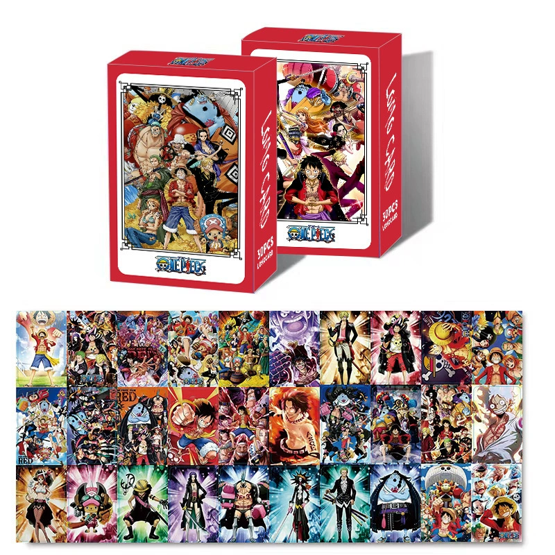Новая аниме One Piece 30 LOMO карточка аниме периферийный бокс, карточка с высоким разрешением, поздравительная открытка, закладка