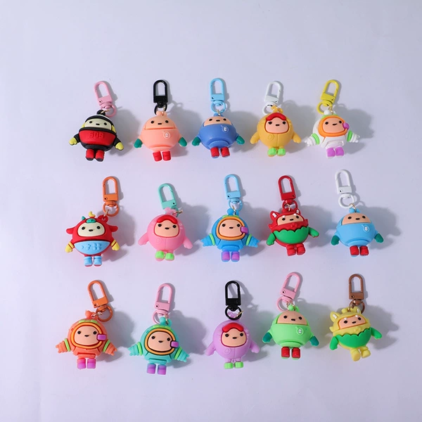 Medium size egg color button mixed hair