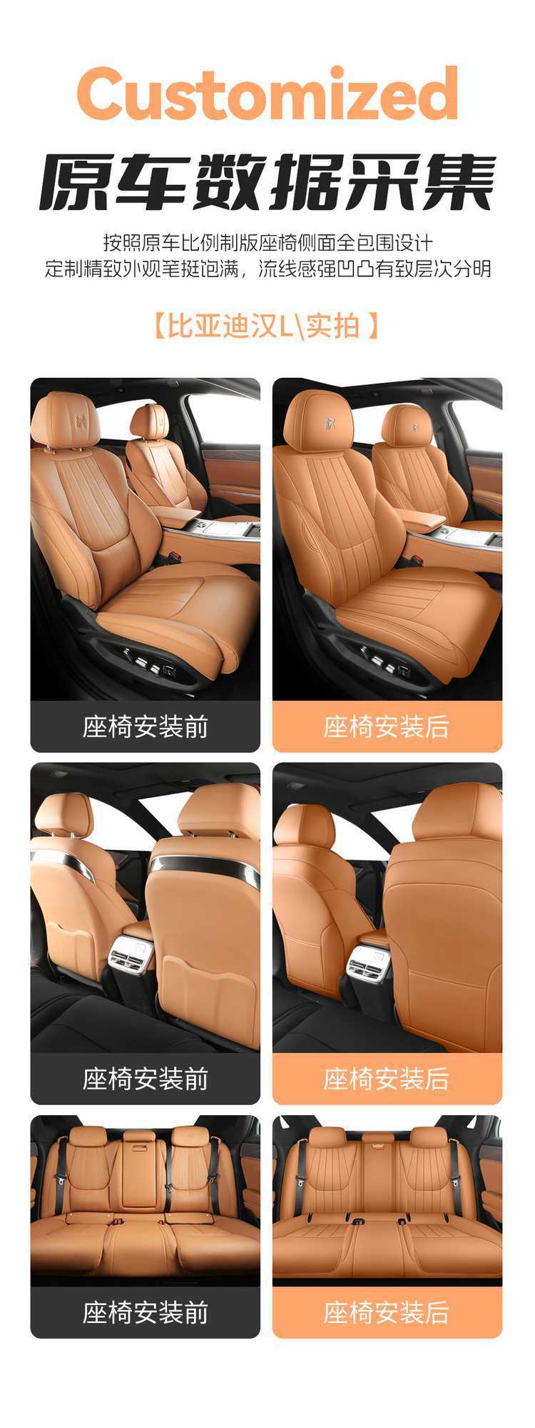 2526 BYD Han LDM special car seat covers, all-season, fully enclosed seat cushions, Han LEVdmp special seat covers
