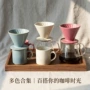 窑变陶瓷日式复古过滤杯