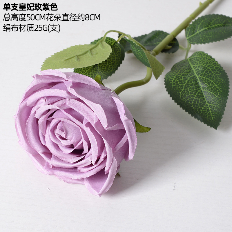 Flores artificiales moradas para bodas, estilo Monet, arreglos florales para el suelo del salón de bodas, flores de seda morado claro.