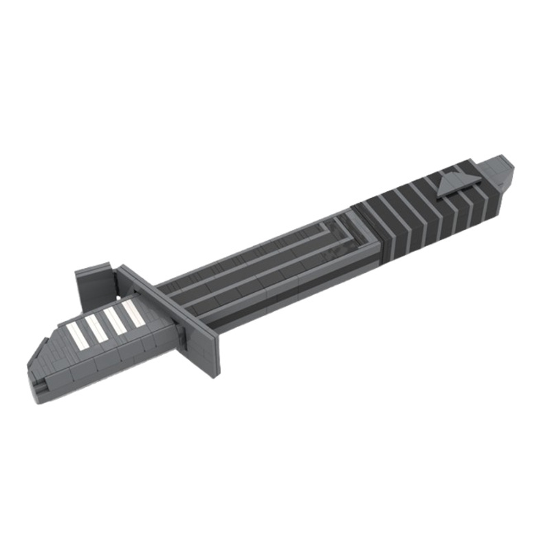 Creative Diy Sword Building Blocks Small Particle Assembly Toy_voghion.com