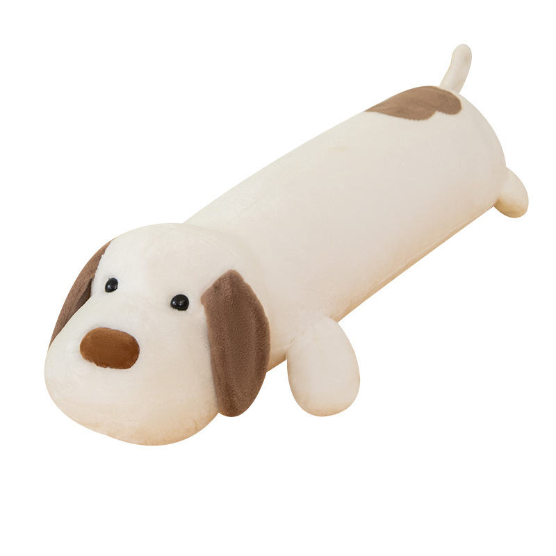 Perro grande independiente almohada de peluche muñeca dormir muñeca de piernas al por mayor