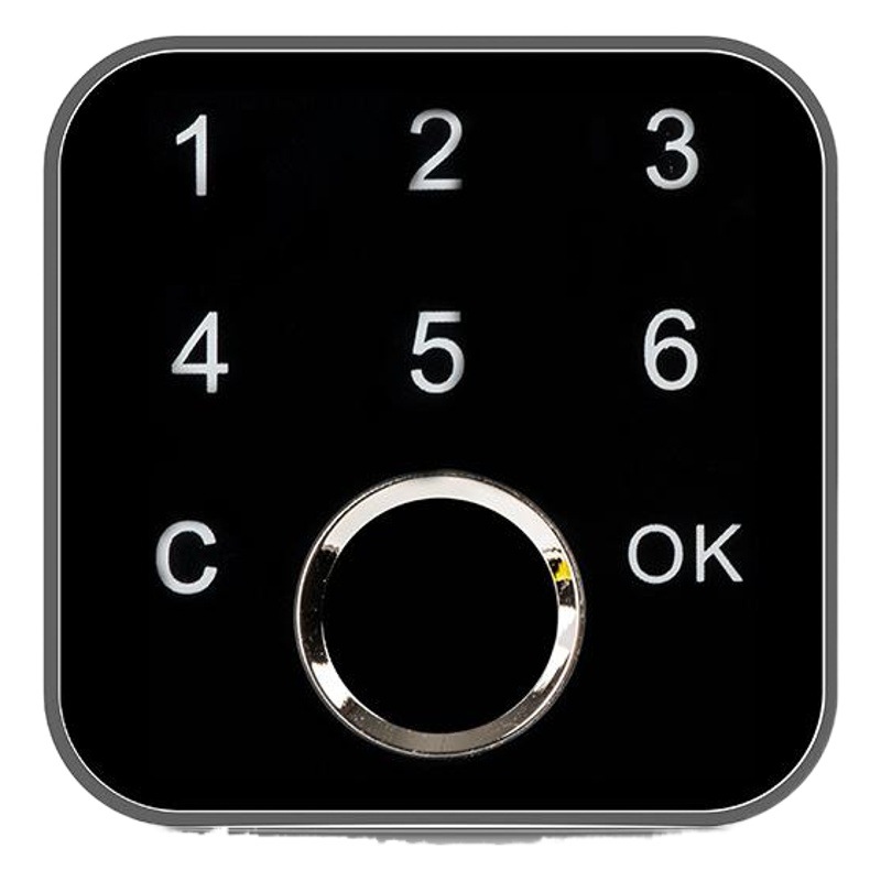 G16 armario cajón zapato condensador contraseña huella digital cerradura aleación de zinc manija Shell