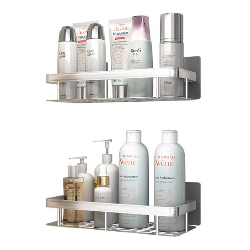 Estante de almacenamiento de baño ventosa inodoro lavabo pared colgante cocina baño almacenamiento Punch-libre