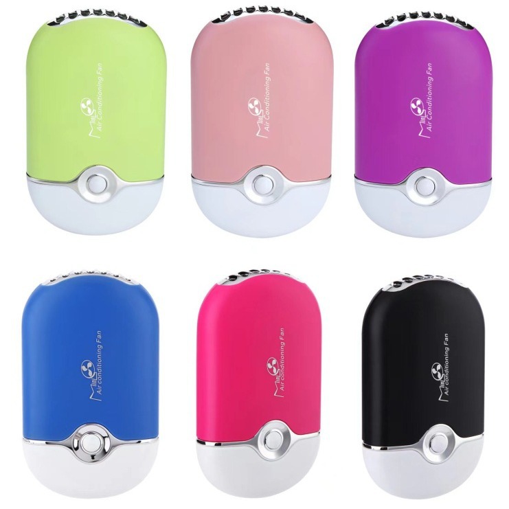 Secador de extensiones de pestañas del fabricante, herramienta para pestañas, ventilador pequeño recargable, mini ventilador de aire acondicionado portátil