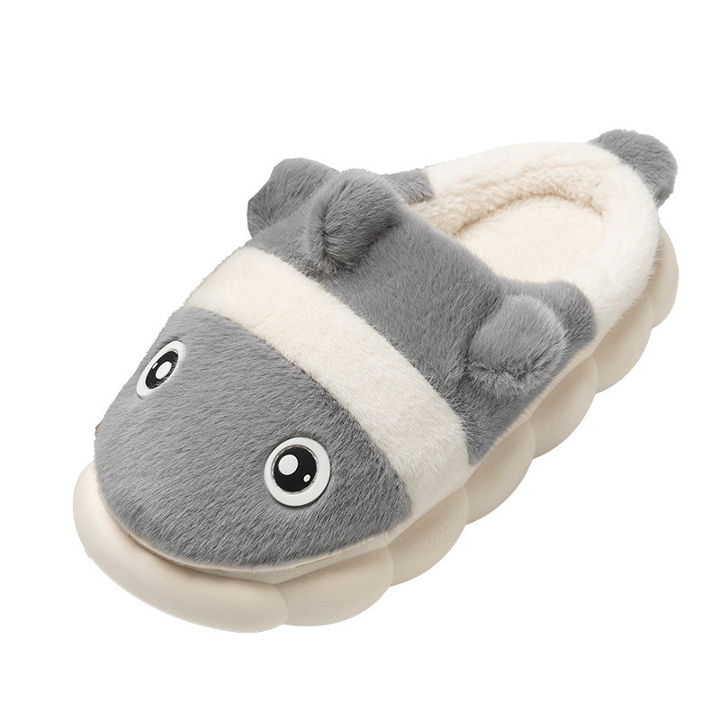 in stock Cotton Slippers Women's Household Autumn and Winter Indoor Warm Home Shoes Couple Slippers Men's Winter Home Shoes Manufacturers