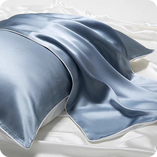 Wholesale 40mm Thickeneded Kidsren's Silk Pillowcase Mulberry Silk Single and Double Sided Silk Beauty Pillowcase C^
