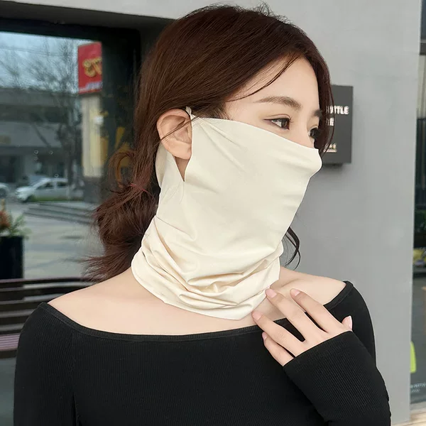 Summer Shark Ear Mask Sun Protection Cool Versatile Ear Mask Sunshade Outdoor Cycling Ear Mask Women's Model