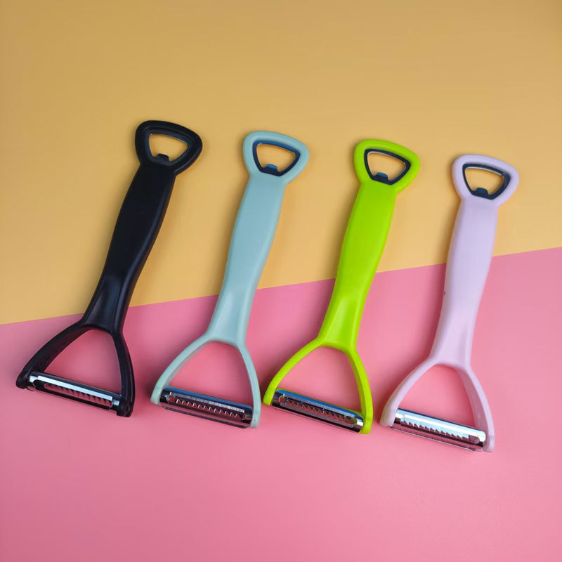 제조업체 멜론 대패 다기능 필러 주방 도구 대패 맥주 레드 와인 병따개 드라이버 필링 칼 스크레이퍼