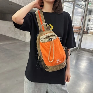 两用胸包户外休闲轻便水杯包多功能户外双肩包小型徒步登山小背包