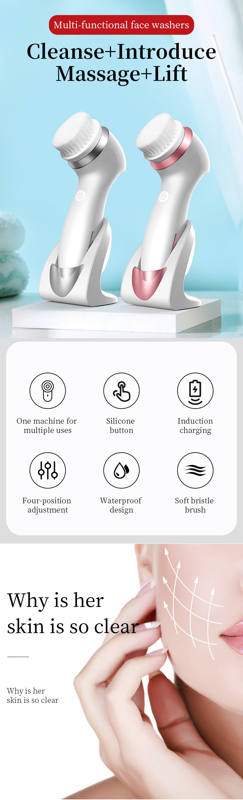Electric Facial Washer Image 5