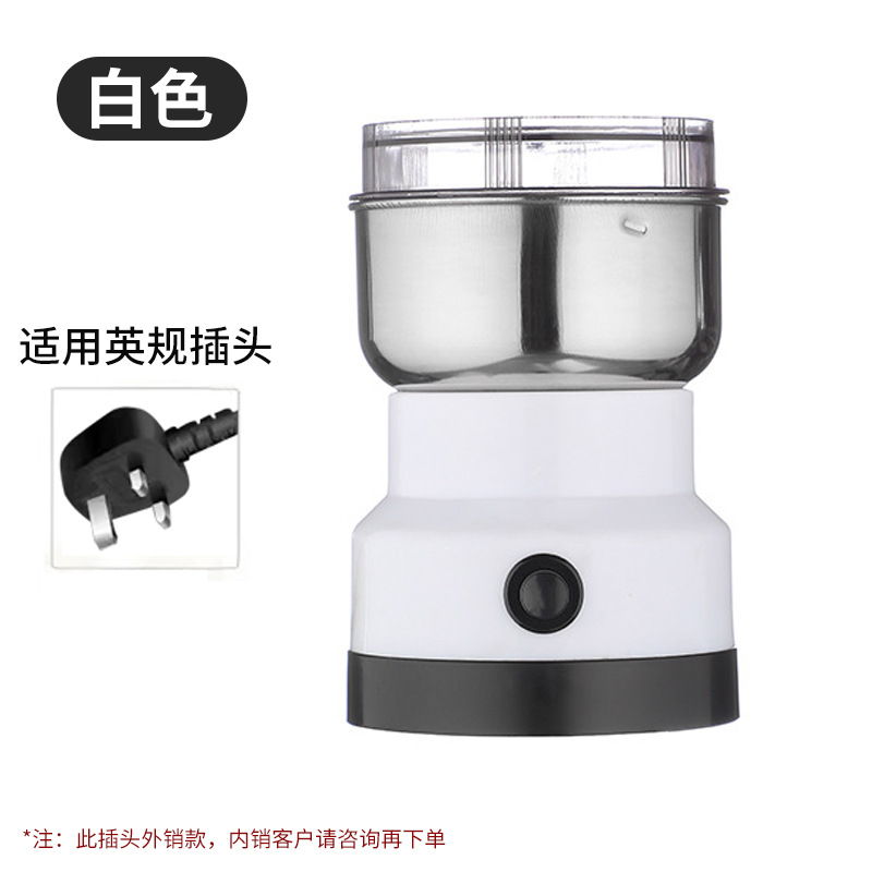 Molino doméstico de comercio exterior, molinillo eléctrico, trituradora Ejiao, trituradora de granos integrales, molinillo de sésamo, pequeño