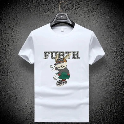 T-shirt à manches courtes haut de gamme en Lyocell Tencel pour hommes, marque de mode européenne, T-shirt à manches courtes ajusté et absorbant la transpiration pour l'été_voghion.com