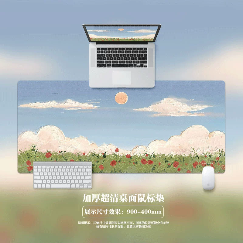 Коврик для стола 90×40 см, толщина 2/3/4 мм, цветной игровой и ноутбучный кpad для детей