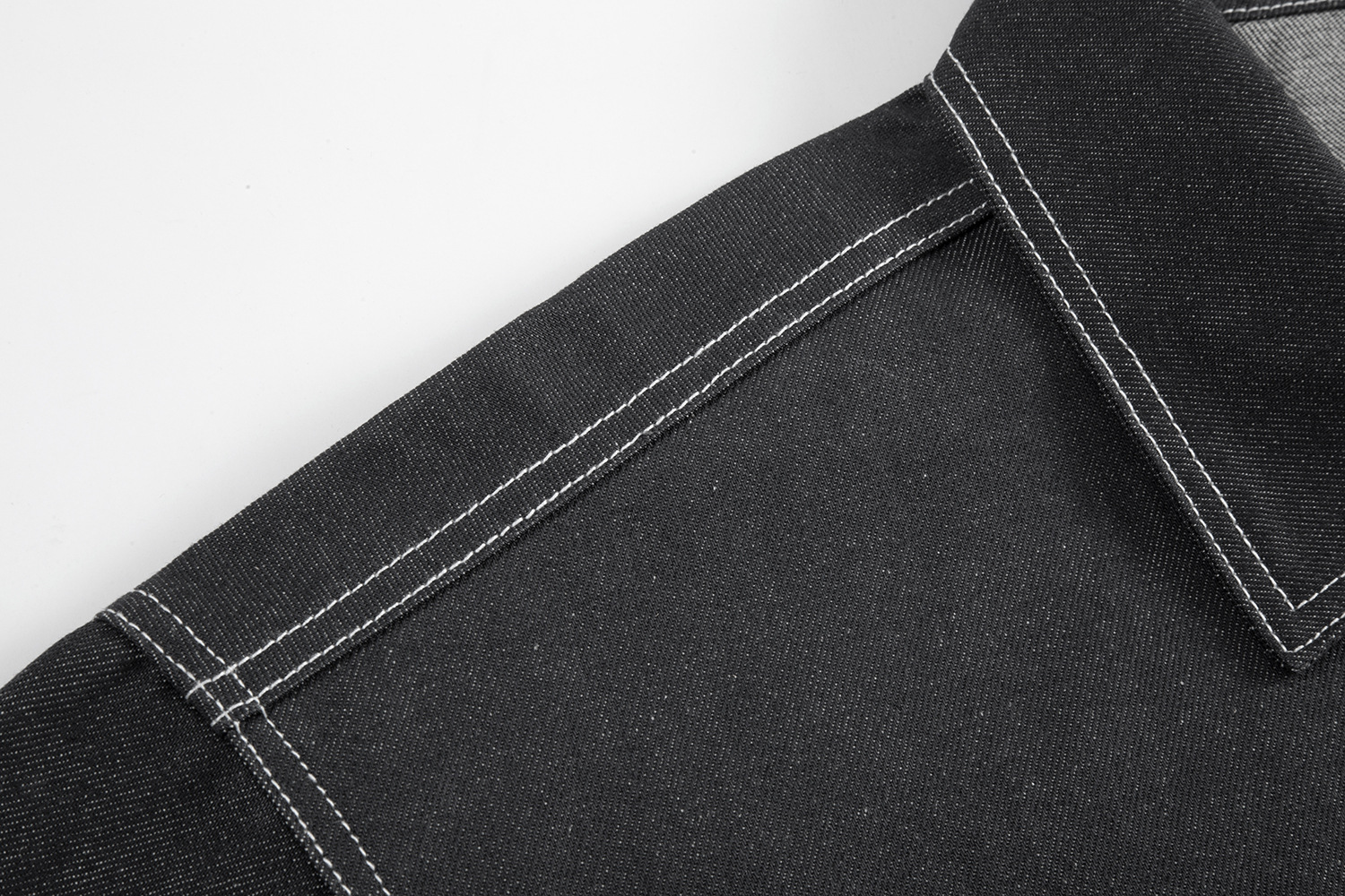 Giacca di jeans uomo e donna in stile street washed blu denim_voghion.com