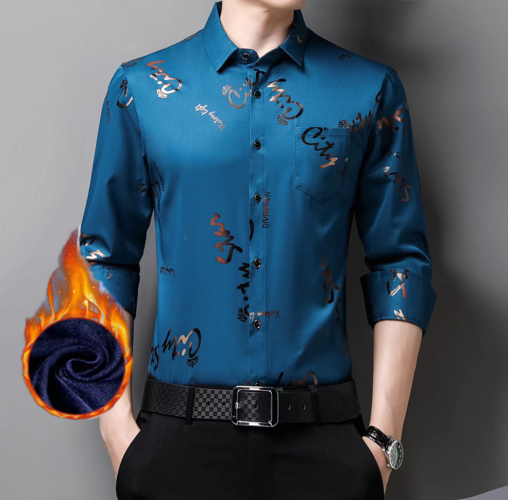 사파이어 블루 플러스 벨벳과 농축