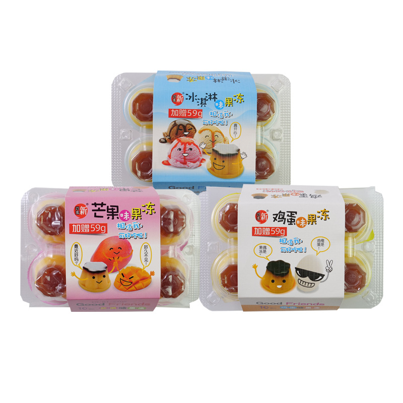 Xinqiao Feng Egg Pudding Leisure Snacks Best Selling Jelly Dessert Convenient Store Supermarket Best Selling 225g