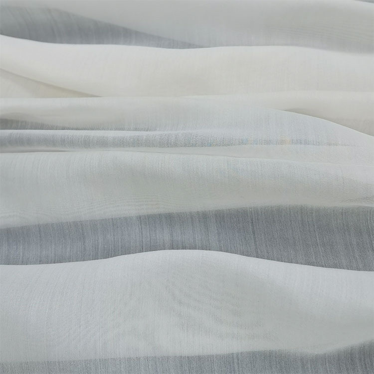 欧根纱面料 香芸皱汉服 轻透薄纱法式女装连衣裙雪纺衬衫面料