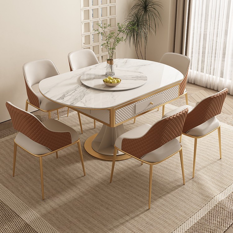 Mesa de mahjong automática, mesa de comedor de doble uso, simple, ligera, de lujo, pequeño apartamento, mesa de comedor de placa de roca para el hogar, máquina de mahjong silenciosa multifuncional