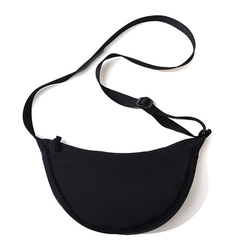U family's same style fitting room dumpling bag crossbody bag lightweight small bag nylon cloth clip cotton bag shoulder bag 457244