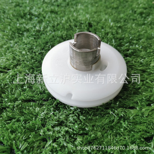 Compatible with fushihua K1260 K1270 gasoline cutting machine toothless saw hand pull plate starter winding wheel rope wheel