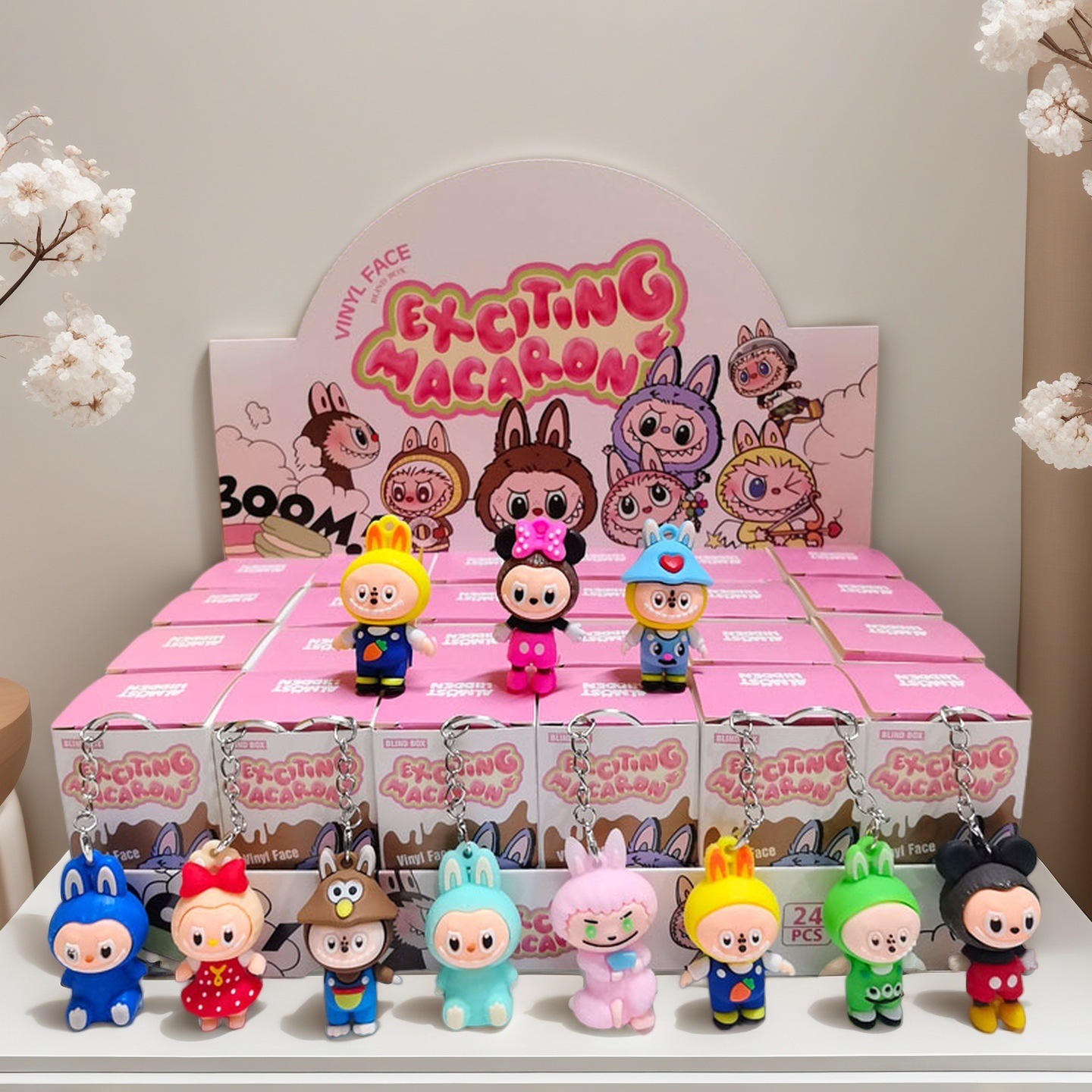 Large plush pull-along doll [priced individually]