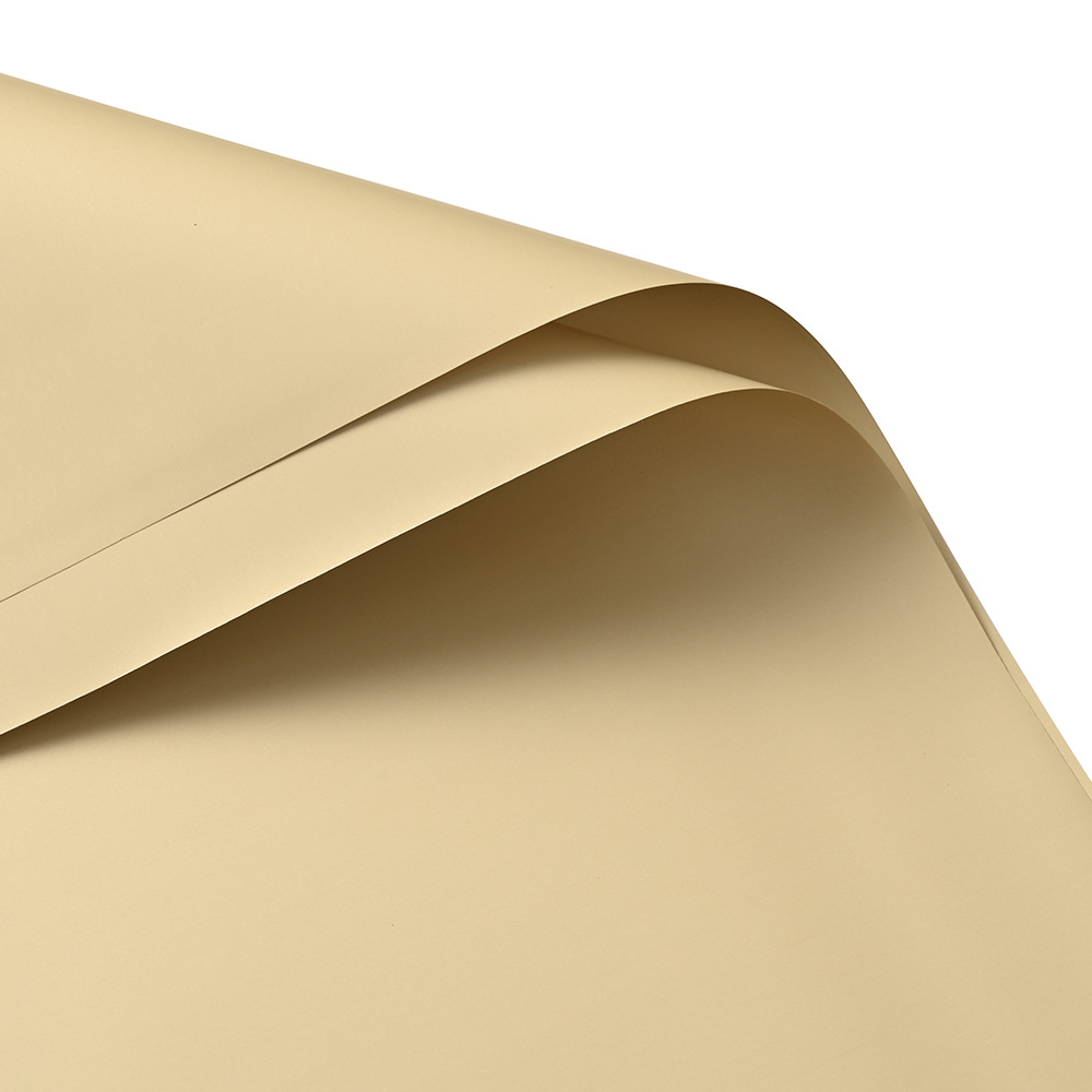 Jiemi materiales de flores florería floristería papel de embalaje de flores impermeable papel euroasiático de dos colores color sólido papel Ouya papel de embalaje de ramo