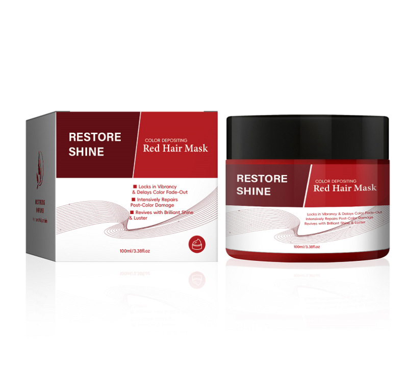 Máscara para el cabello de colágeno transfronteriza, máscara para el cabello de reparación profunda, máscara para el cabello púrpura, máscara para el cabello suave y limpia profunda