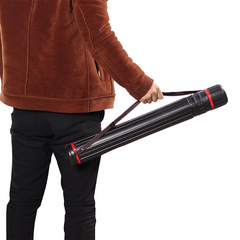 Cross-border direct sales PE telescopic quiver, adjustable length, can be carried on shoulder or hand, universal arrow storage tube for archery equipment