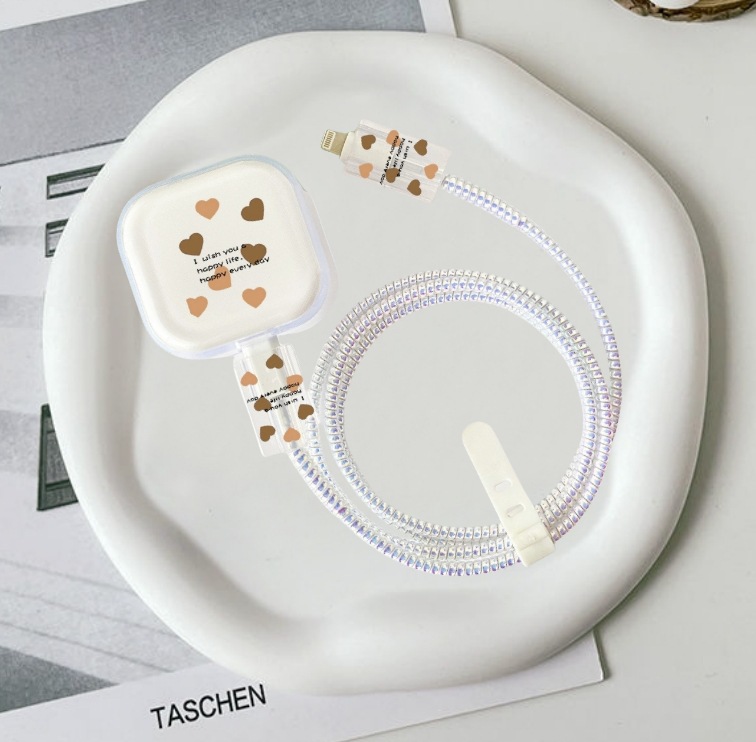 브라운러브 [5종세트-큰머리1-작은머리2-보호로프1-스트랩1]