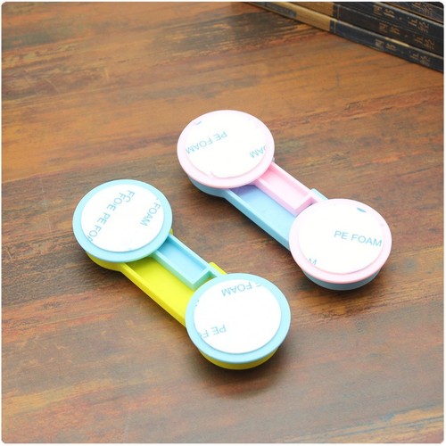 Candy Contrast Color 16 Color Du Lai Du Play Baby Plane Opposite Lock Child Safety Drawer Safety Lock Kitchen Cabinet Lock