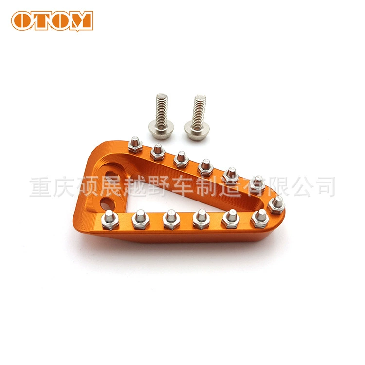 OTOM motorcycle rear brake armboard head triangular brake head Brake Pedal tip super large/standard