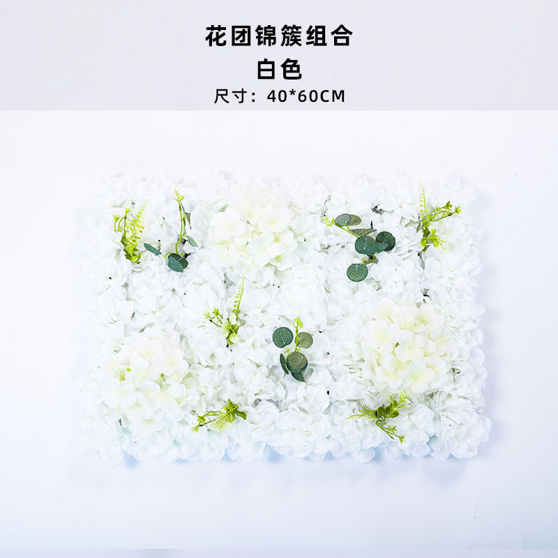 造花壁造花バラアジサイダリリ花立体背景壁窓造園結婚式結婚式装飾花列|undefined