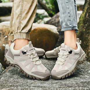2025 New Summer Mountain Outdoor Shoes Mesh River Tracing Shoes Casual Non-Slip Hiking Shoes Hiking Shoes Couple Models