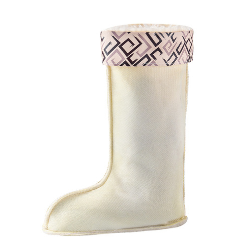 加厚棉套雨鞋女冬季长毛绒高筒中筒雨靴水鞋内衬加绒内套保暖内胆