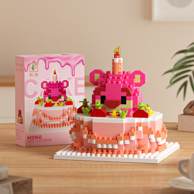 Torta grande - Bear 444 gránulos (caja de colores)