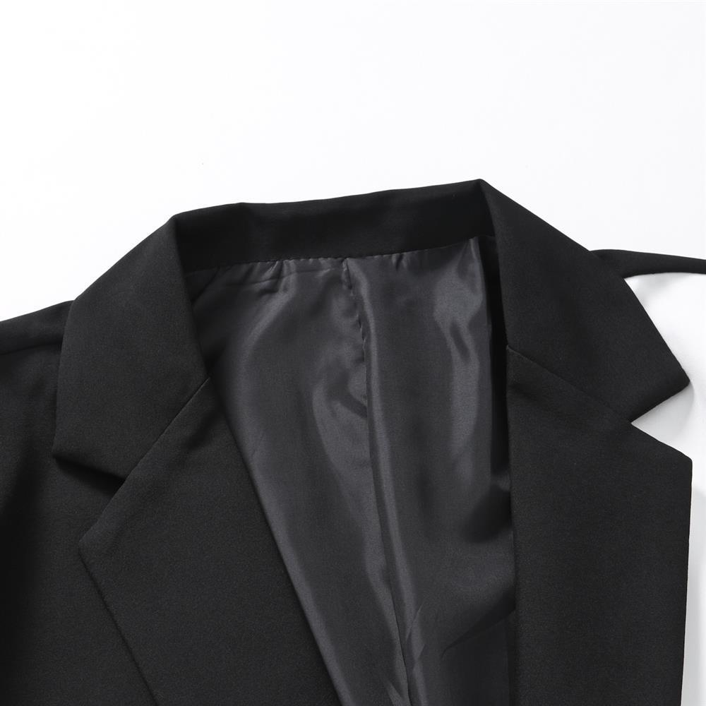 Herren Sakko Color-blocking Stil Für Frühling Und Herbst_voghion.com