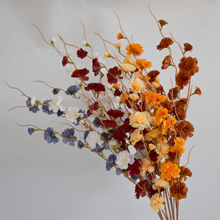 Artificial Ziwei flower wedding flower wholesale hotel ceiling wedding decoration fake flower home decoration photography silk flower