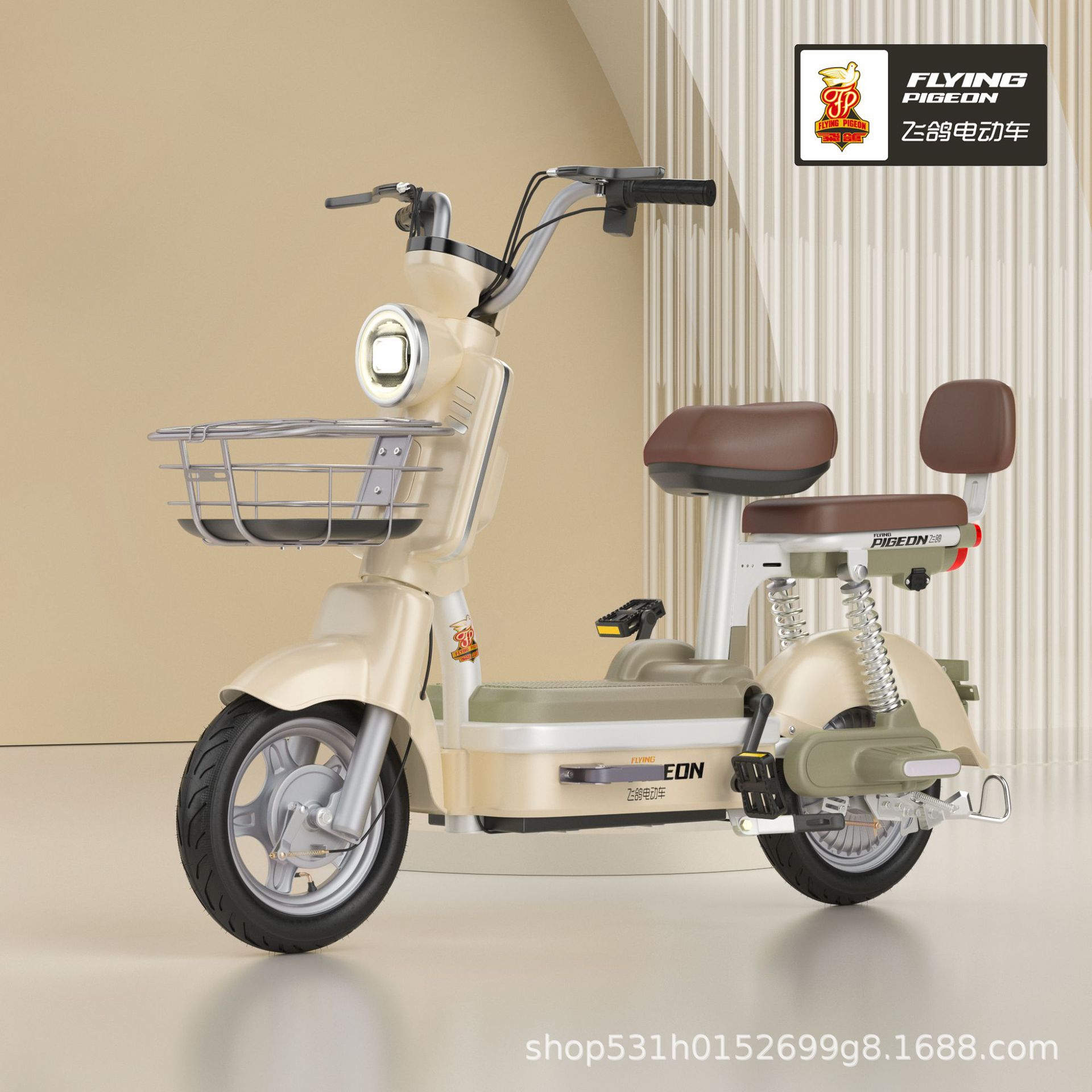 Flying Dove2025 nuevo litio eléctrico retro coche eléctrico chicas pequeñas nuevas bicicletas eléctricas estándar nacional coche de batería sustituido