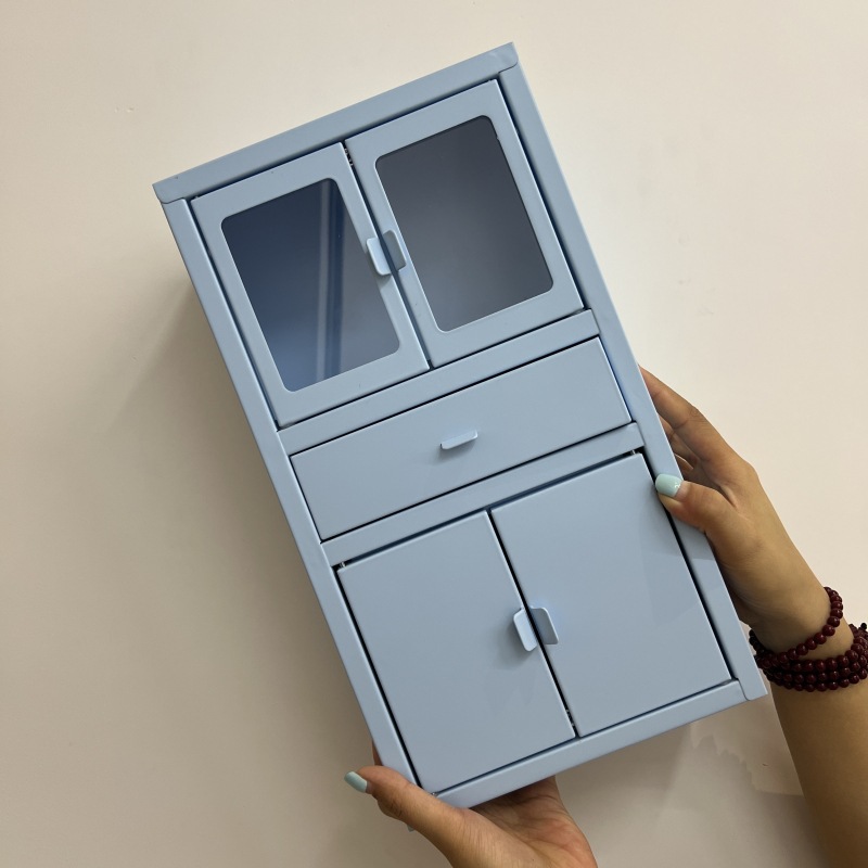 Mini archivador azul