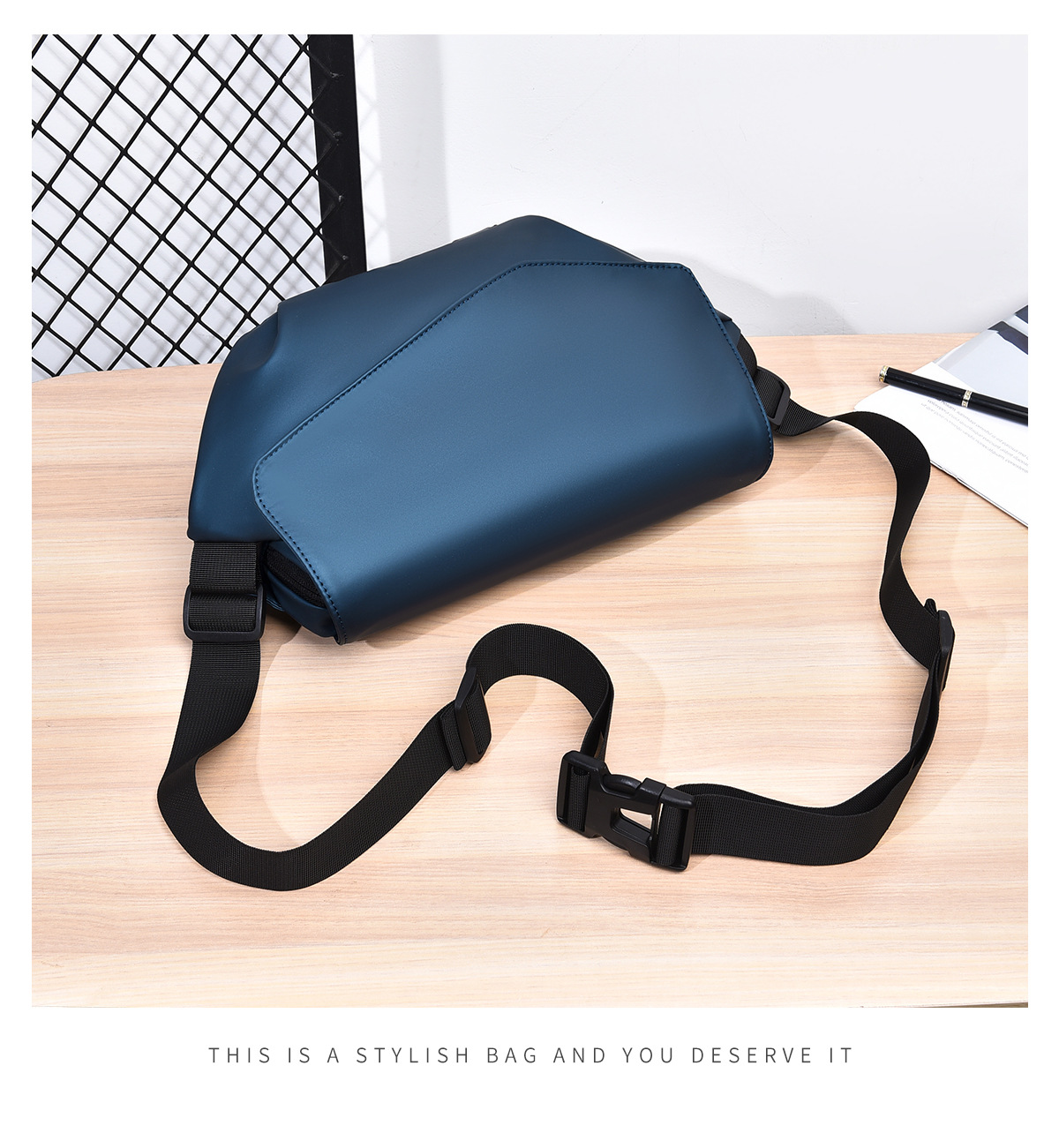 Bolsa tiracolo funcional impermeável para homem e mulher_voghion.com