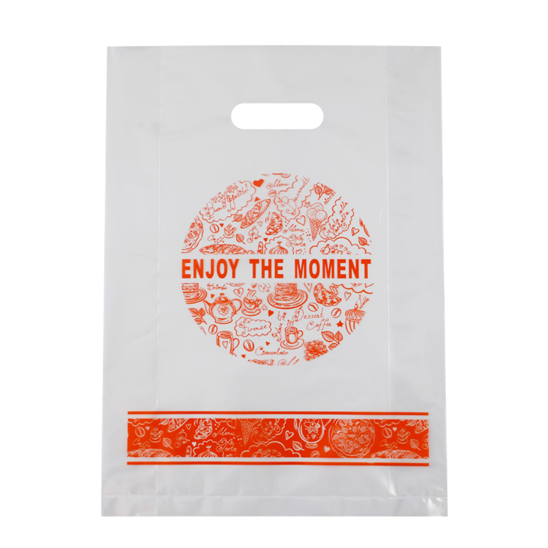 Transparente de alta presión película blanda pastel pan pan panadería bolsas de postre bolsas de sushi bolsas de plástico impresión personalizada log