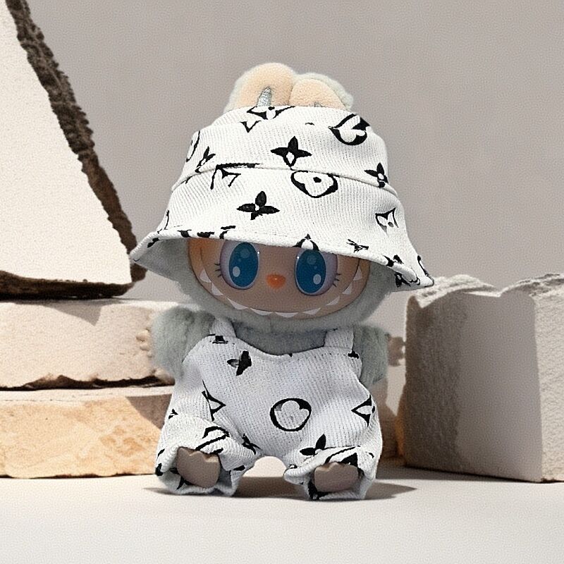 Dropshipping 代发仅衣服】挂件LABUBU公仔娃衣一二代盲盒拉布布|undefined