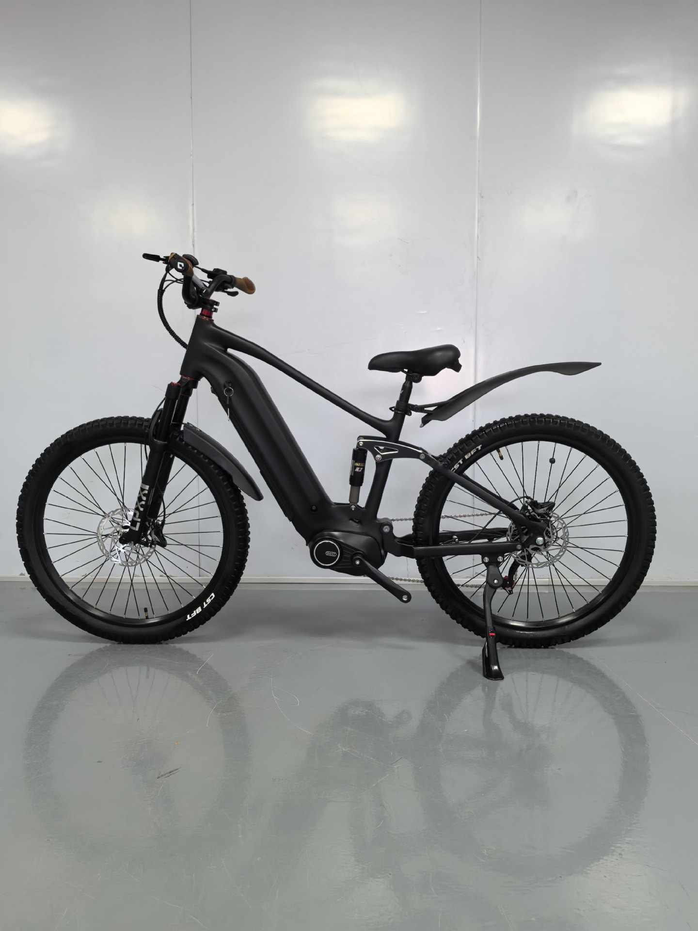 26 Wholesale Electric Mid-Mounted Bicycle Swordfish Double Shock Absorber