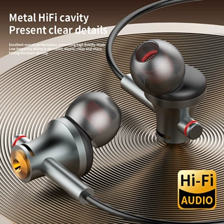 耳机TYPE-C数字入耳式手机电脑线控带麦HIFI音质HiFi音效TypeC
