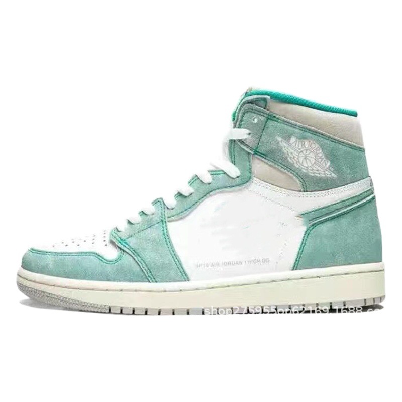 Venta al por mayor aj1 zapatos de baloncesto zapatos de hombre zapatilla de deporte ahumado gris frijol rojo Panda obsidiana zapatilla de deporte de las mujeres