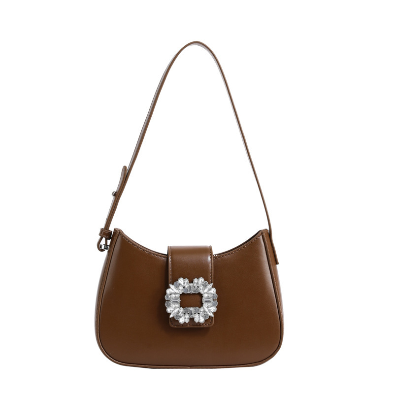 French minimalist small for women in 2024, new western-style hand-held underarm bag, niche and versatile single shoulder_voghion.com