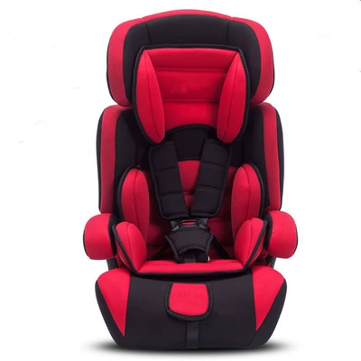 Children's car safety seat, baby car seat, suitable for ages 9 months to 12 years, wholesale starting from one piece (Car child safety seat) - black